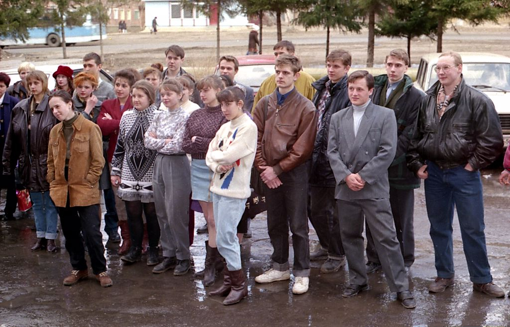 Неделя физики, 1994г. Фотохроника ОмГУ.